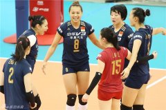 中国女排3比1战胜日本 