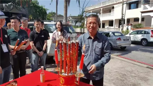 长青中国冠名赞助李宗伟自传电影《败者为王》在马来西亚举行开机仪式