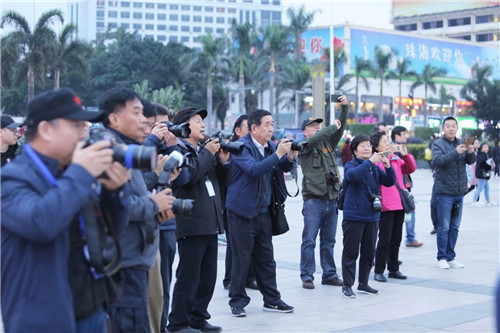 太阳神助力全国警察摄影图文大赛采风活动走进珠海