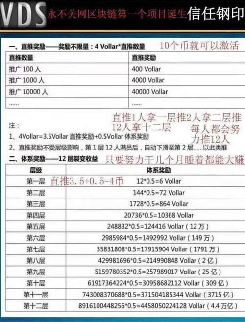 2个月40倍的传销币？揭秘VDS“共振”模式