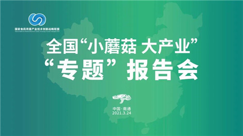 安惠参加“小蘑菇 大产业”健康中国行线上专题报告会
